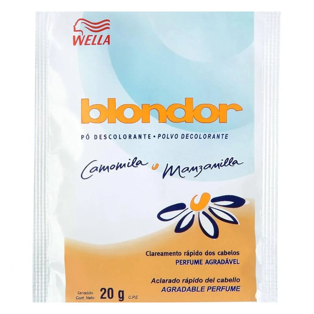 Pó Descolorante Blondor Camomila 20g