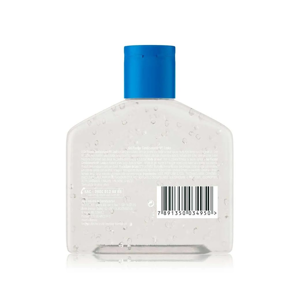 Gel Fixador Capilar Ny Looks Média Fixação com 240g