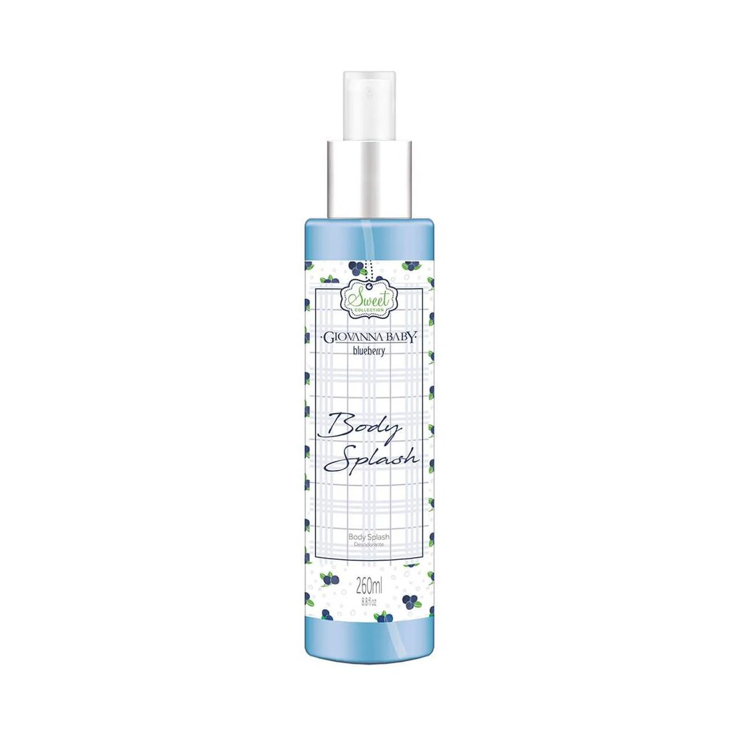 Body Splash Desodorante Corporal Giovanna Baby Blueberry com 260ml