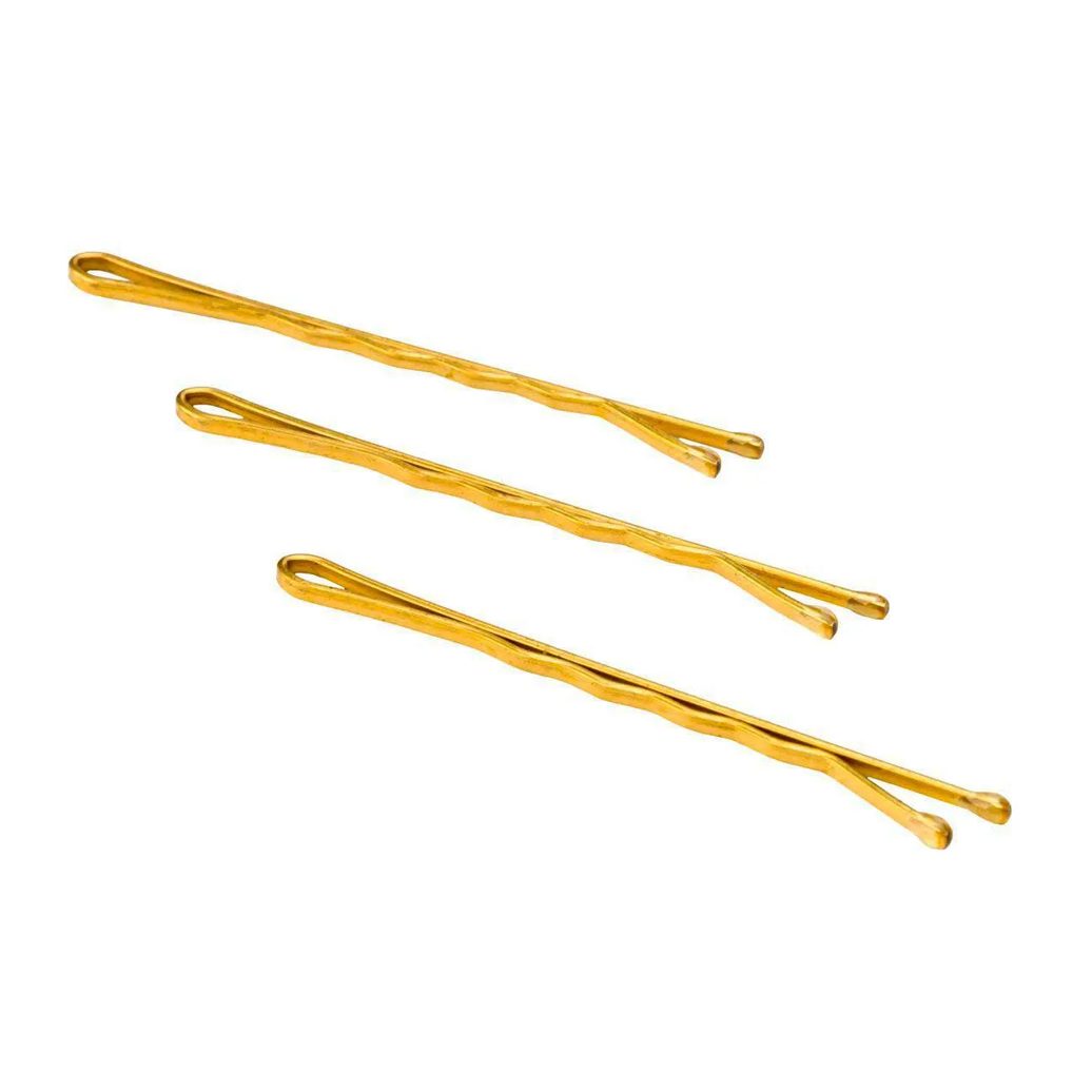 Grampo de Cabelo Needs Dourado 100 Unidades