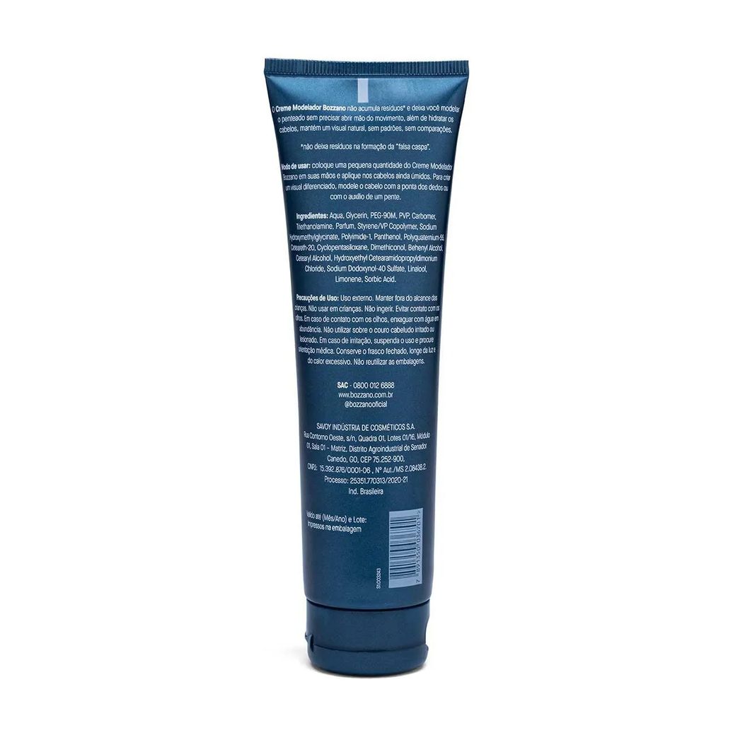 Creme Modelador Capilar Bozzano 140g