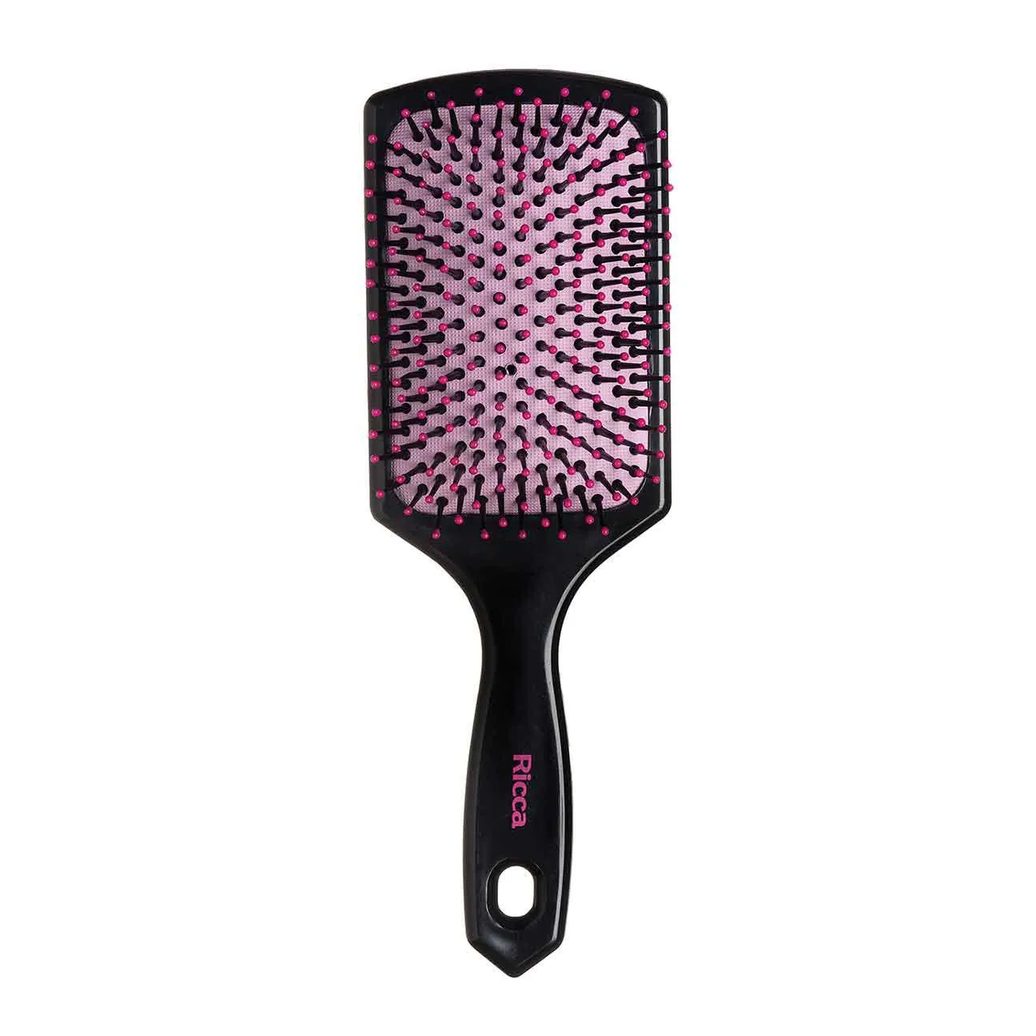 Escova de Cabelo Ricca Basic Raquete com 1 unidade