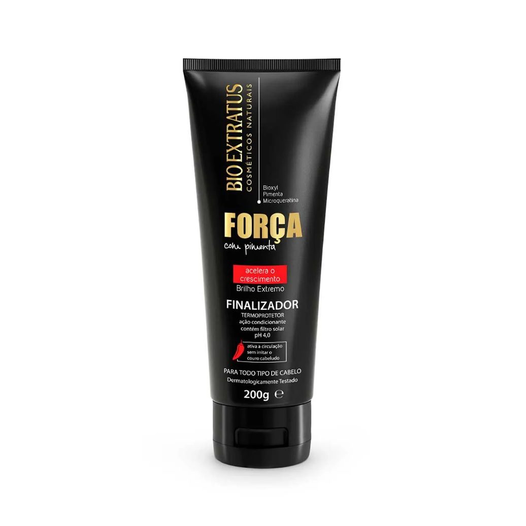Leave-In Finalizador Bio Extratus Força com Pimenta 200g