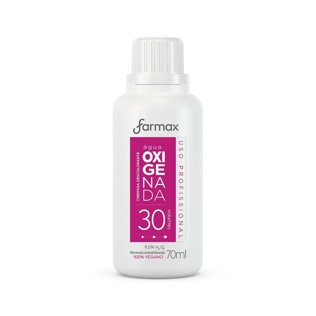 Água Oxigenada 30 Volumes Farmax 70ml