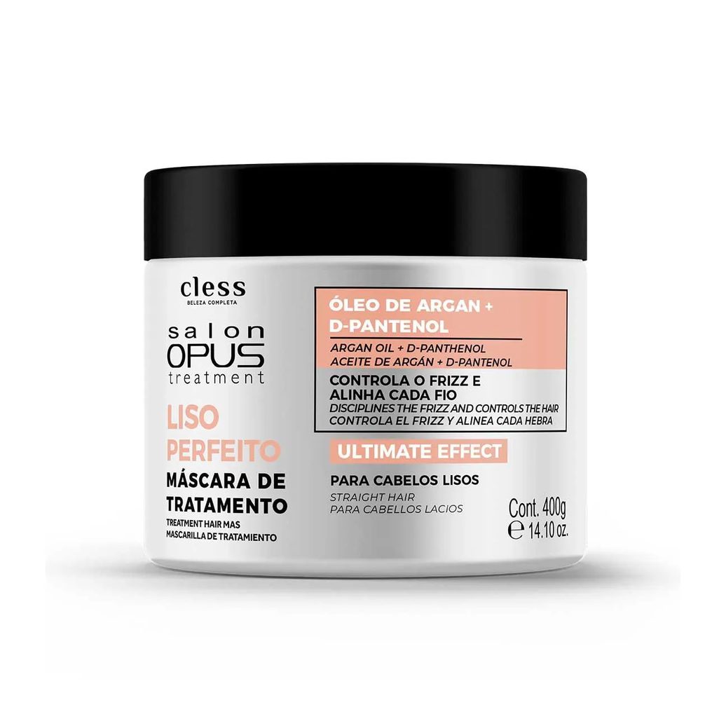 Máscara de Hidratação Salon Opus Liso Perfeito 400g