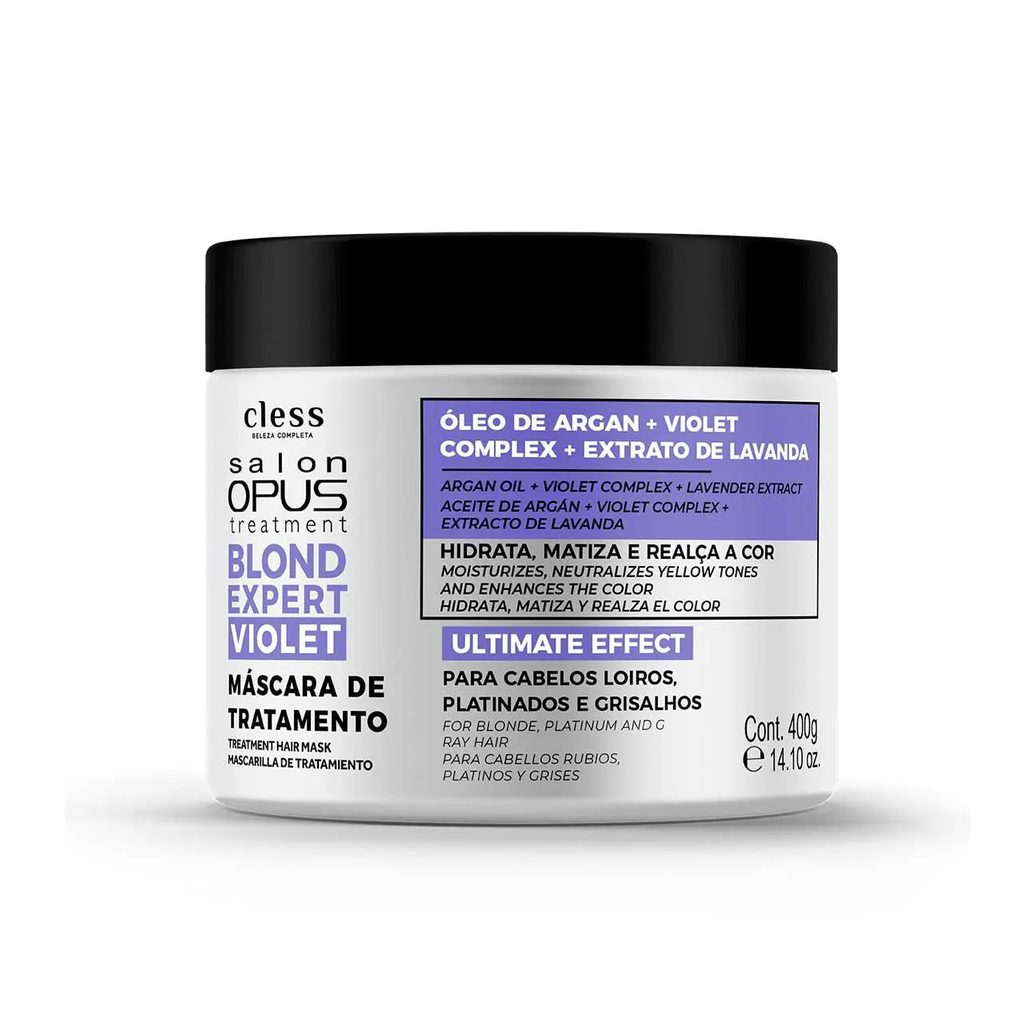 Máscara de Hidratação Salon Opus Liso Perfeito 400g