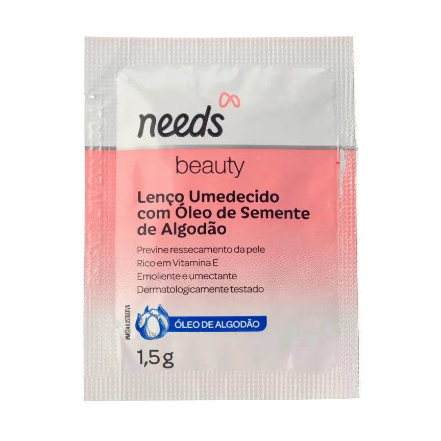 Folha Depilatória Corporal Needs Beauty Pele Delicada 16 Folhas