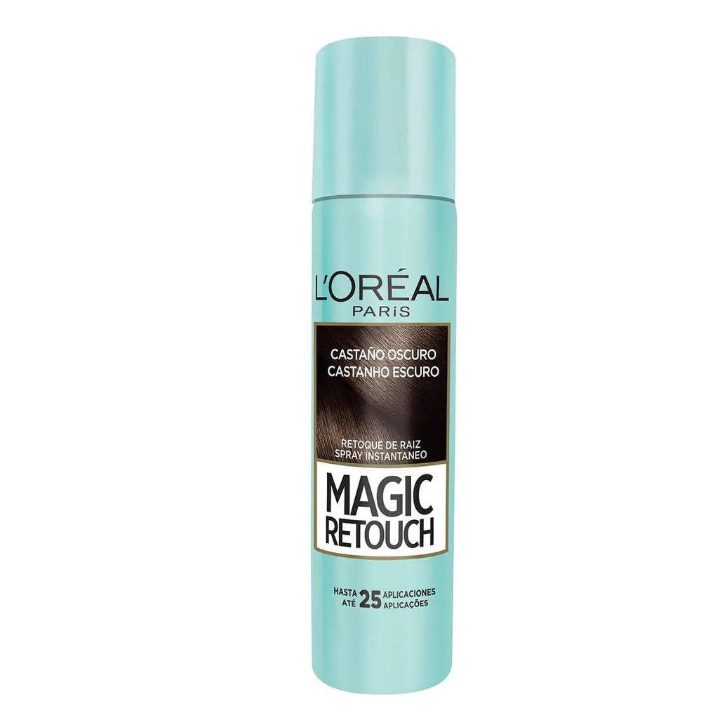 Retoque de Raiz L'Oréal Paris Magic Retouch - Castanho Escuro Retoque Rápido para Raízes
