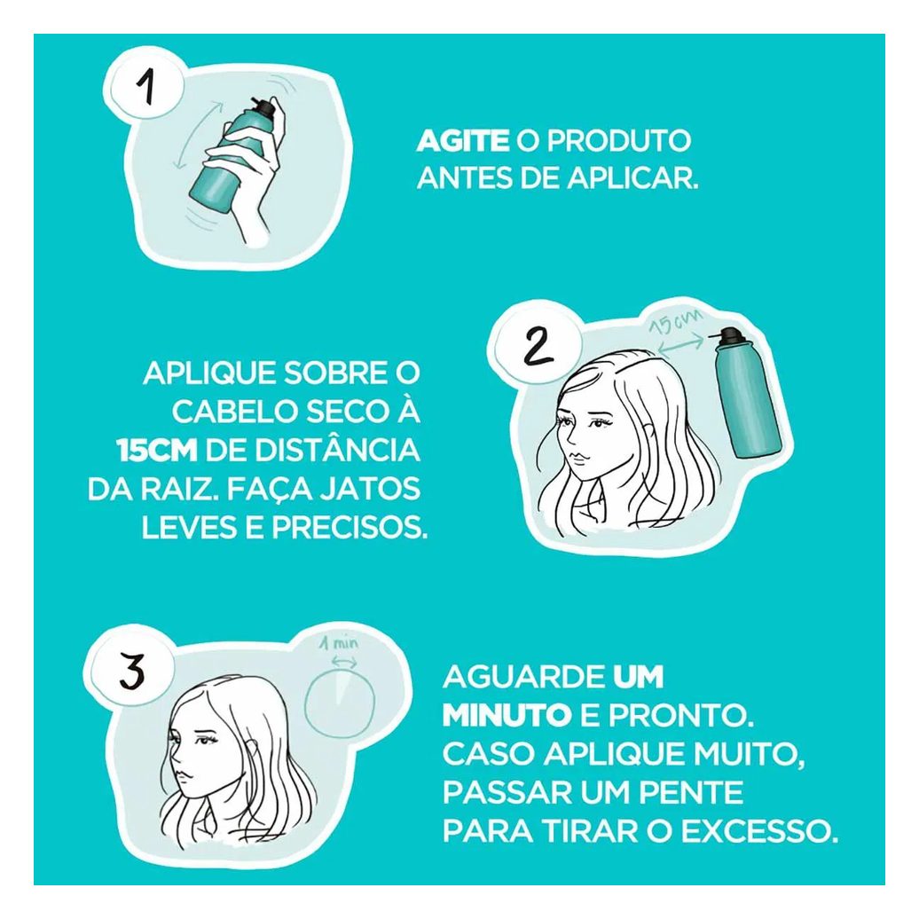 Retoque de Raiz L'Oréal Paris Magic Retouch - Castanho Escuro Retoque Rápido para Raízes