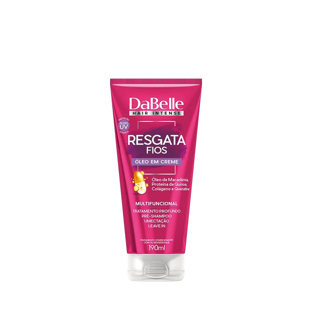 Óleo em Creme Dabelle Resgata Fios 190ml