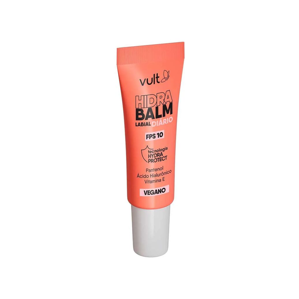 Reparador Labial Vult Hidra Balm Labial Diário FPS 10 Translúcido 7ml