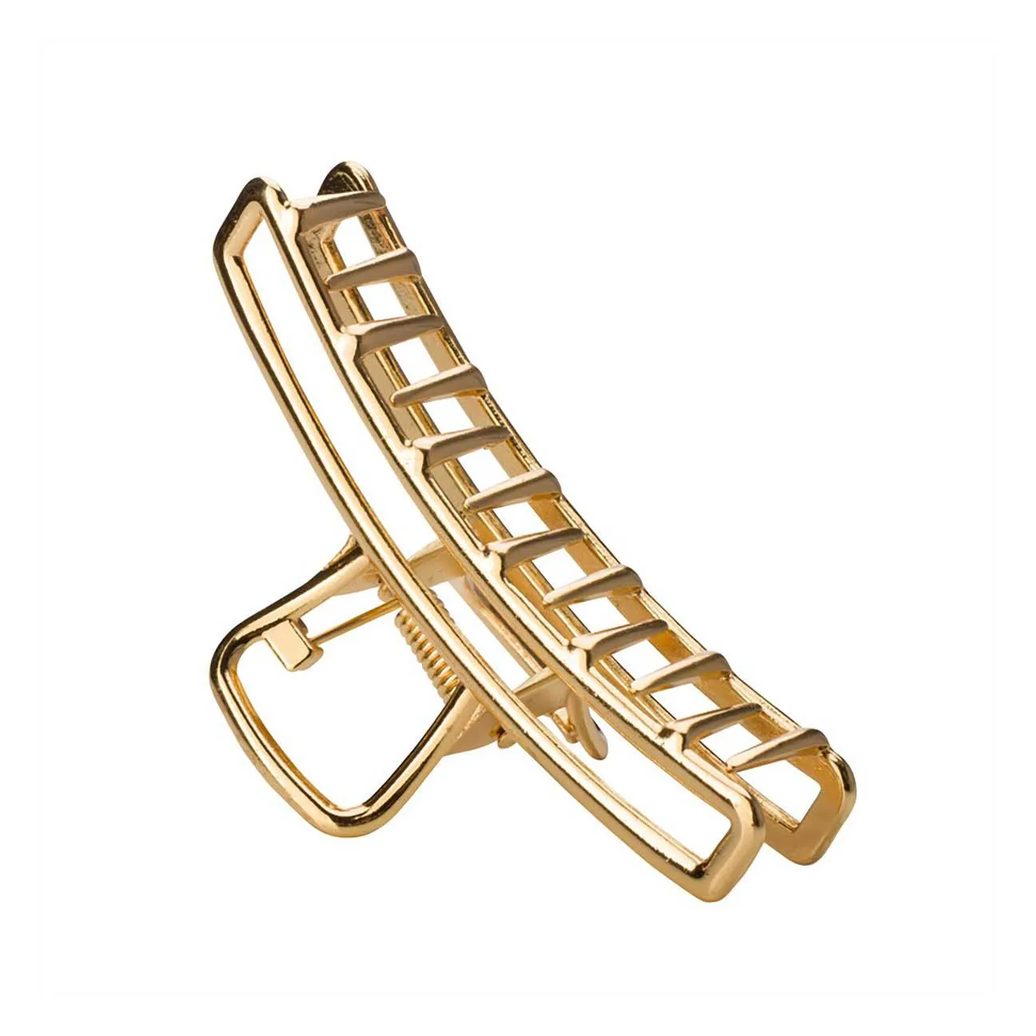 Piranha de Cabelo Needs Metal Dourado Grande 1 Unidade