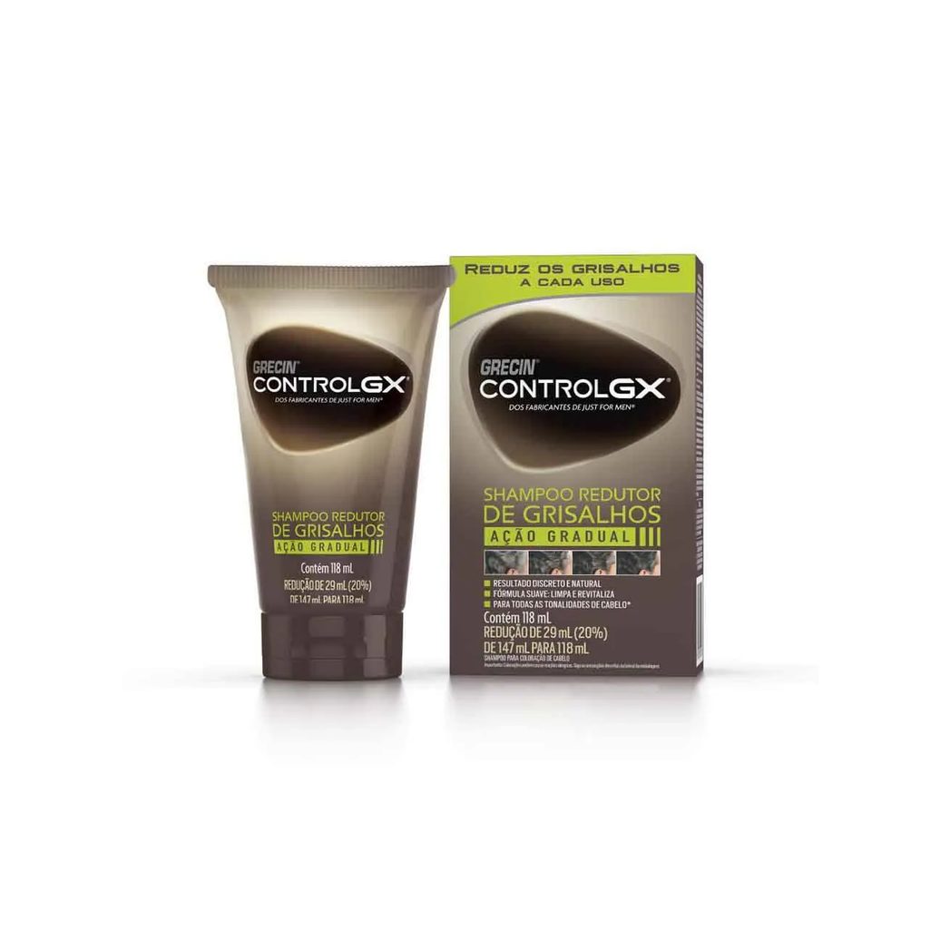 Coloraçao Biocolor Homem Bozzano Castanho Escuro - Kit C / 2un