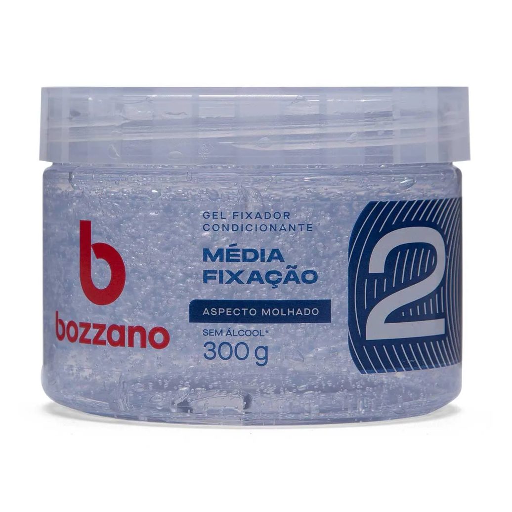 Gel Fixador Condicionante Bozzano Aspecto Molhado 300g