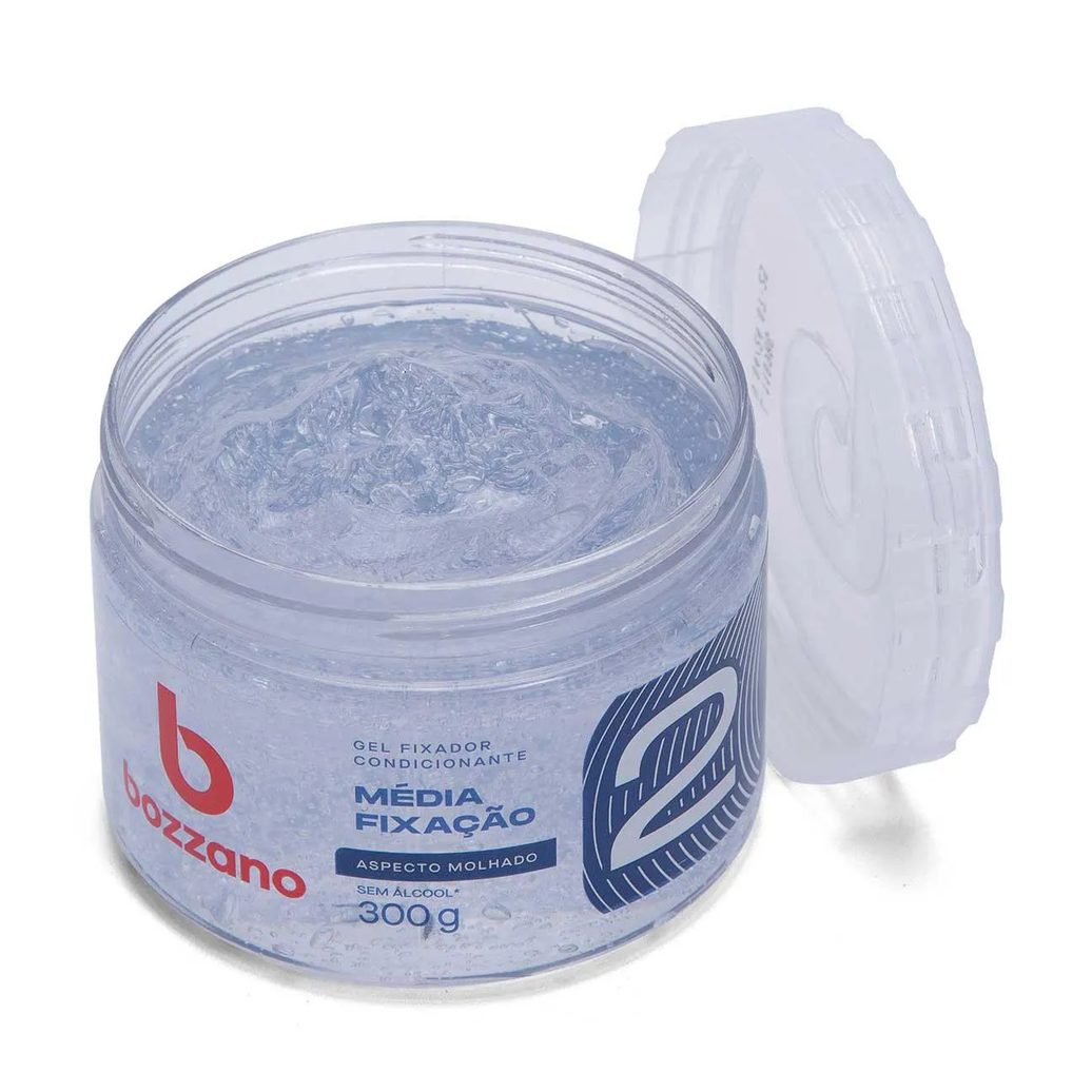 Gel Fixador Condicionante Bozzano Aspecto Molhado 300g