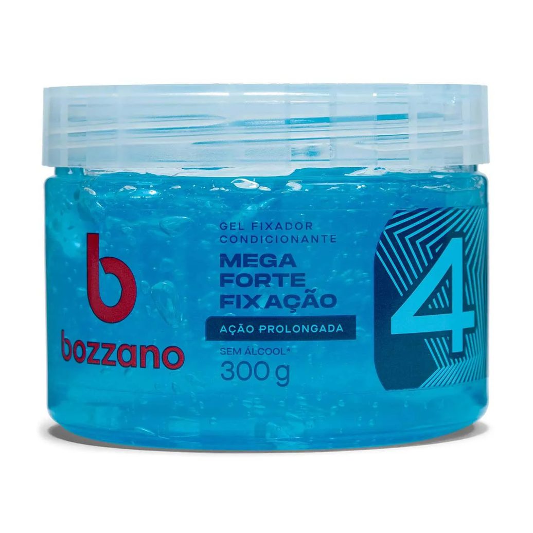 Kit Bozzano Masculino Gel Fixador Condicionante Ação Prolongada 300g + Desodorante Antitranspirante Aerosol Extreme Sport 72h 150ml