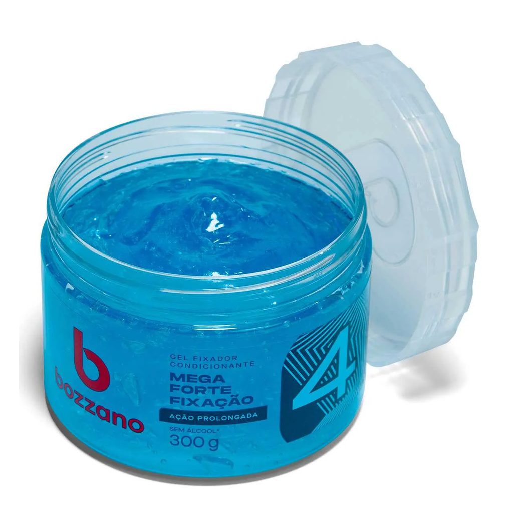 Kit Bozzano Masculino Gel Fixador Condicionante Ação Prolongada 300g + Desodorante Antitranspirante Aerosol Extreme Sport 72h 150ml