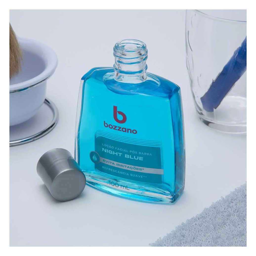 Loção Pós-Barba Bozzano Night Blue com 100ml