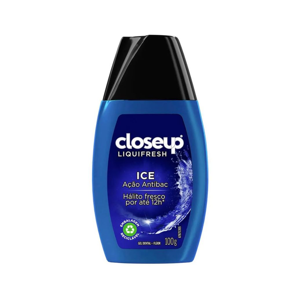 Gel Dental Closeup Liquifresh Ice Antibac 100g