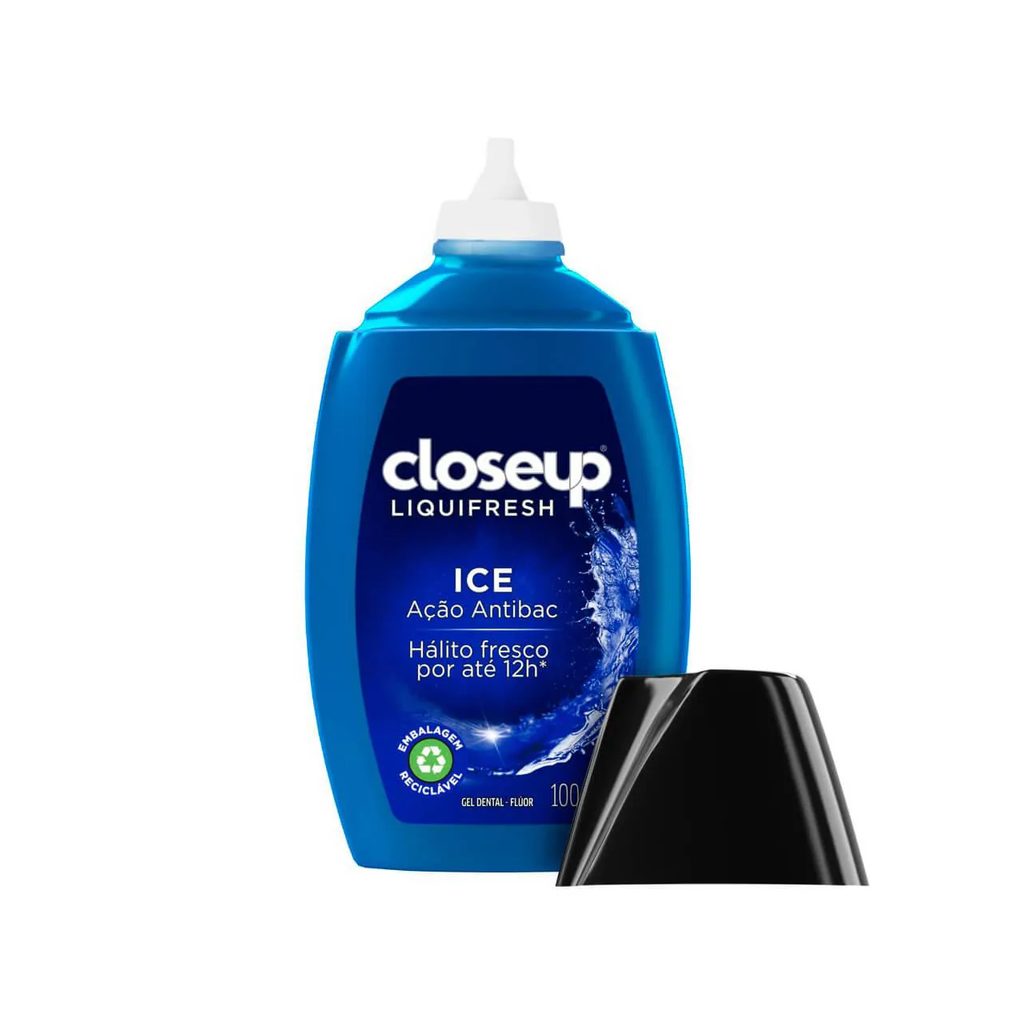Gel Dental Closeup Liquifresh Ice Antibac 100g