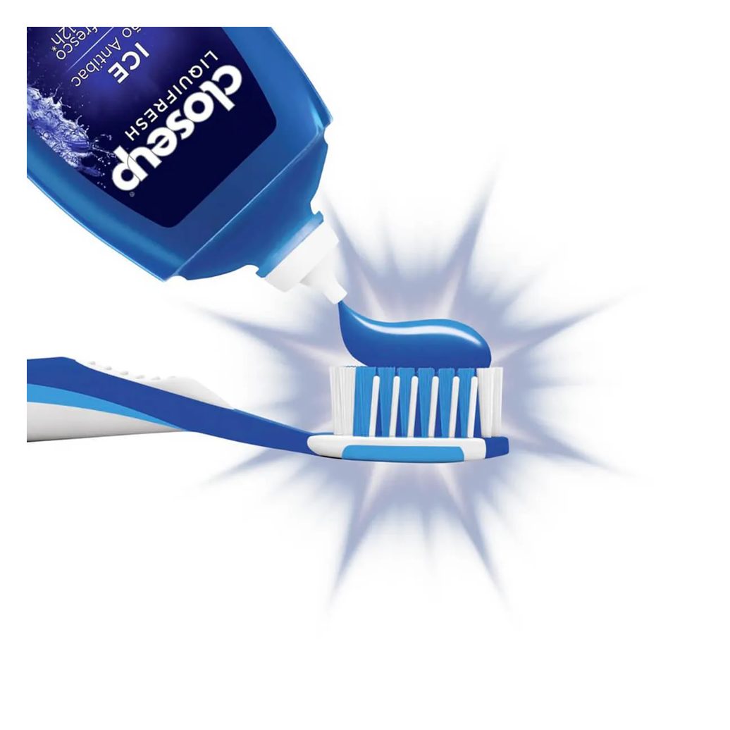 Gel Dental Closeup Liquifresh Ice Antibac 100g