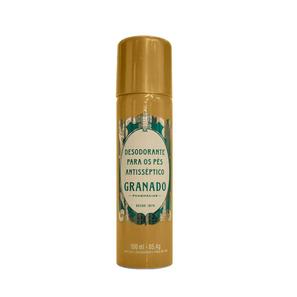 Desodorante Aerosol para os Pés Granado Antisséptico Tradicional com 100ml