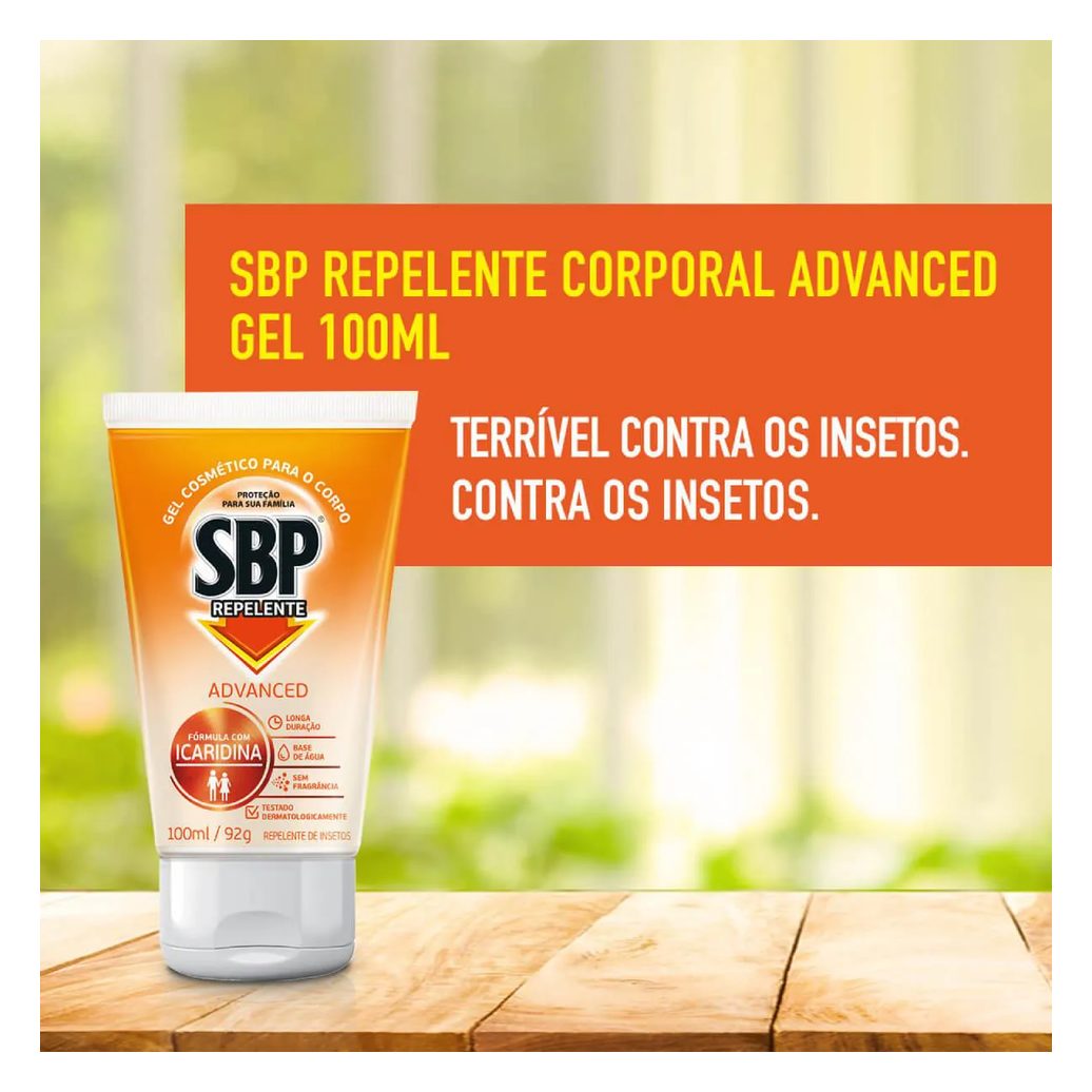 Repelente SBP Advanced Gel 100ml