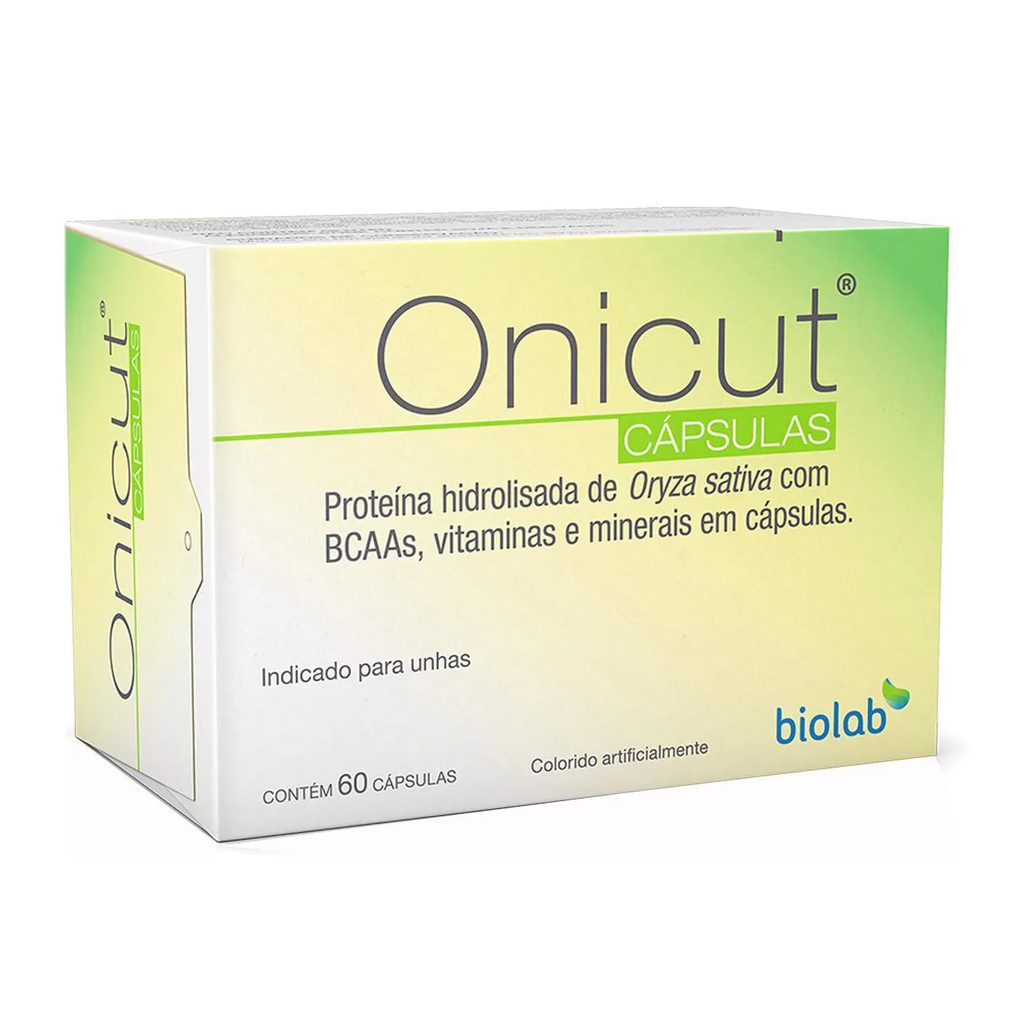 Suplemento Vitamínico e Mineral Onicut Unhas com 60 cápsulas