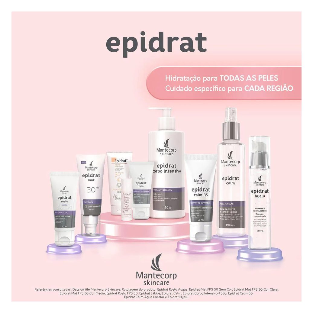 Hidratante Labial Epidrat Lábios Mantecorp FPS 30 com 5,5g