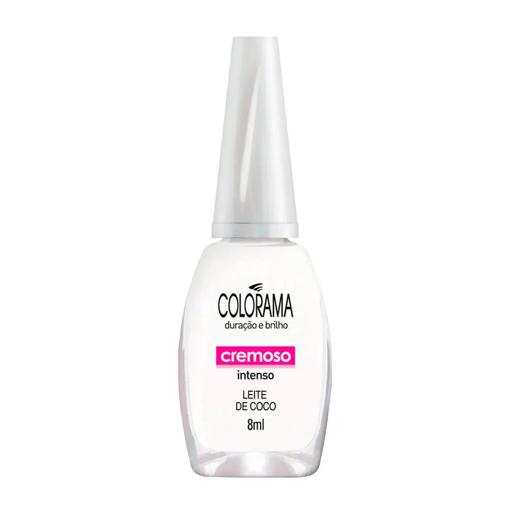 Esmalte Cremoso Colorama Intenso 8ml – Leite de Coco