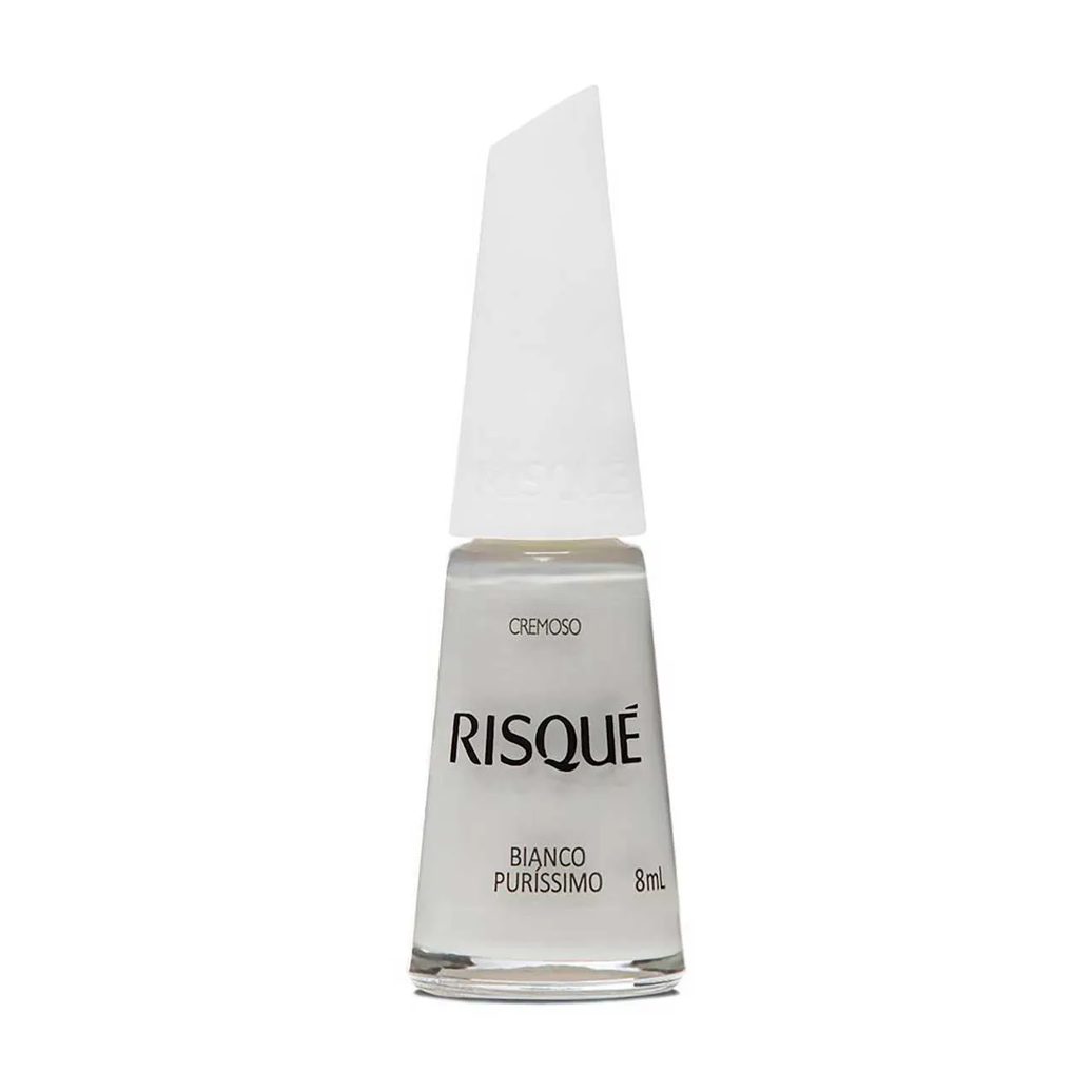 Esmalte Cremoso Risqué 8ml - Bianco Puríssimo