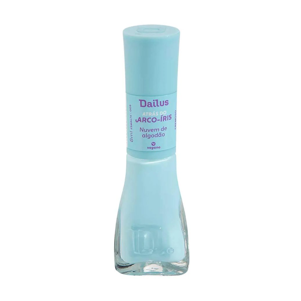 Esmalte Cremoso Dailus Atrás do Arco-Íris 8ml - Nuvem de Algodão