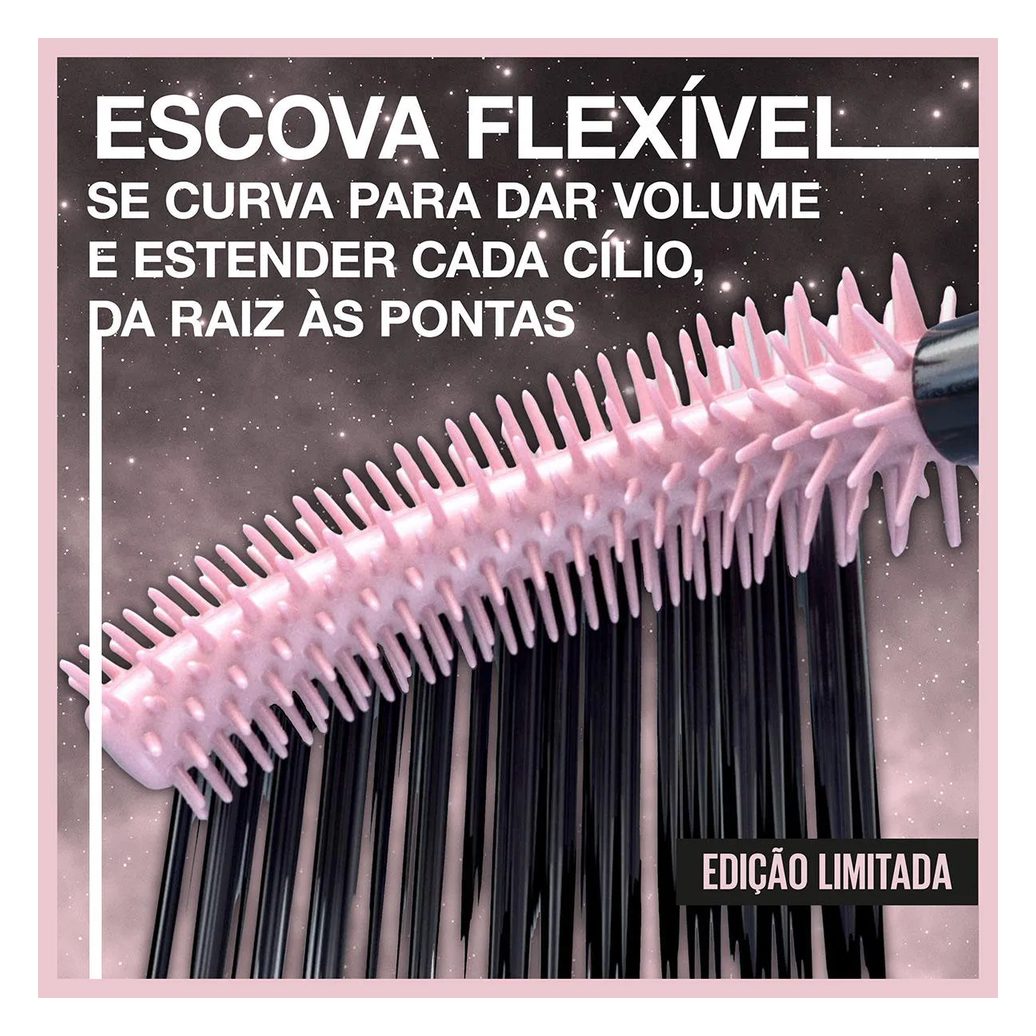 Máscara de Cílios Maybelline NY Lash Sensation Sky High Lavável 7,2ml - Cosmic Black