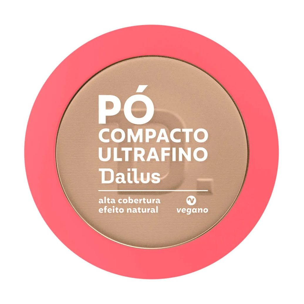 Pó Compacto Ultrafino Dailus 10g - D5 Médio