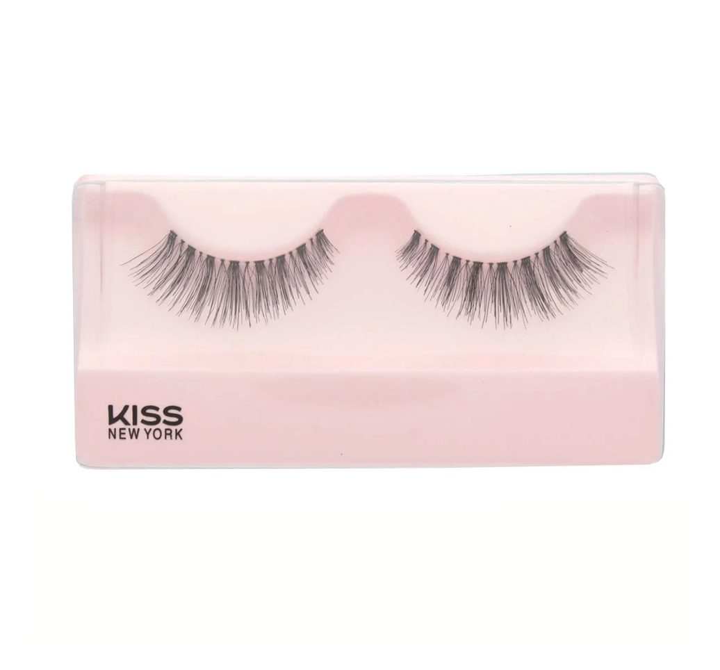 Cílios Postiços Kiss NY I-Envy Au Naturale 02 com 1 par