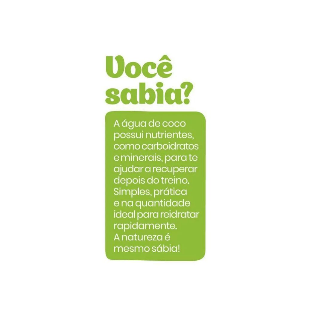 Água de Coco Natural Nutrigood 330ml