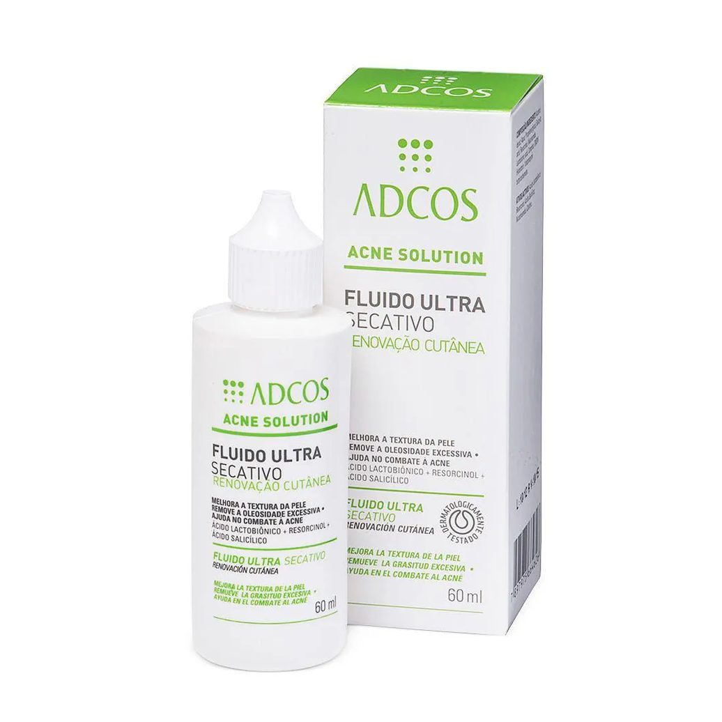 Acne Solution Fluido Ultra Secativo - Renovação Cutânea 60ml