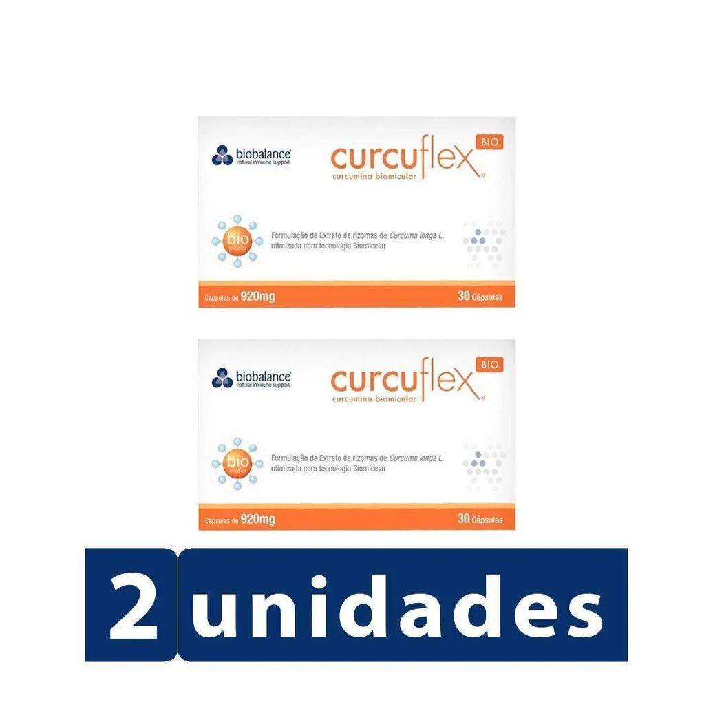 Kit 2 Curcuflex 30 cápsulas 920mg