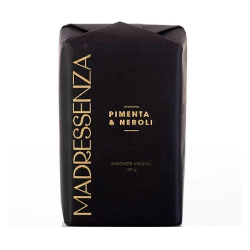 Sabonete vegetal em barra pimenta & neroli madressenza 180g