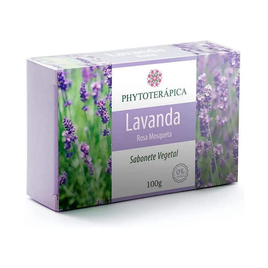 Sabonete em Barra Lavanda Rosa Mosqueta Phytoterápica 100g