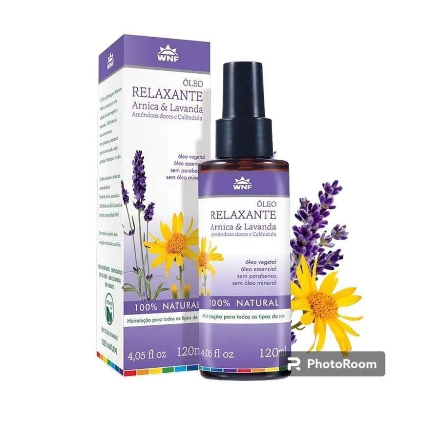 Óleo massagem relaxante aromagia 120ml