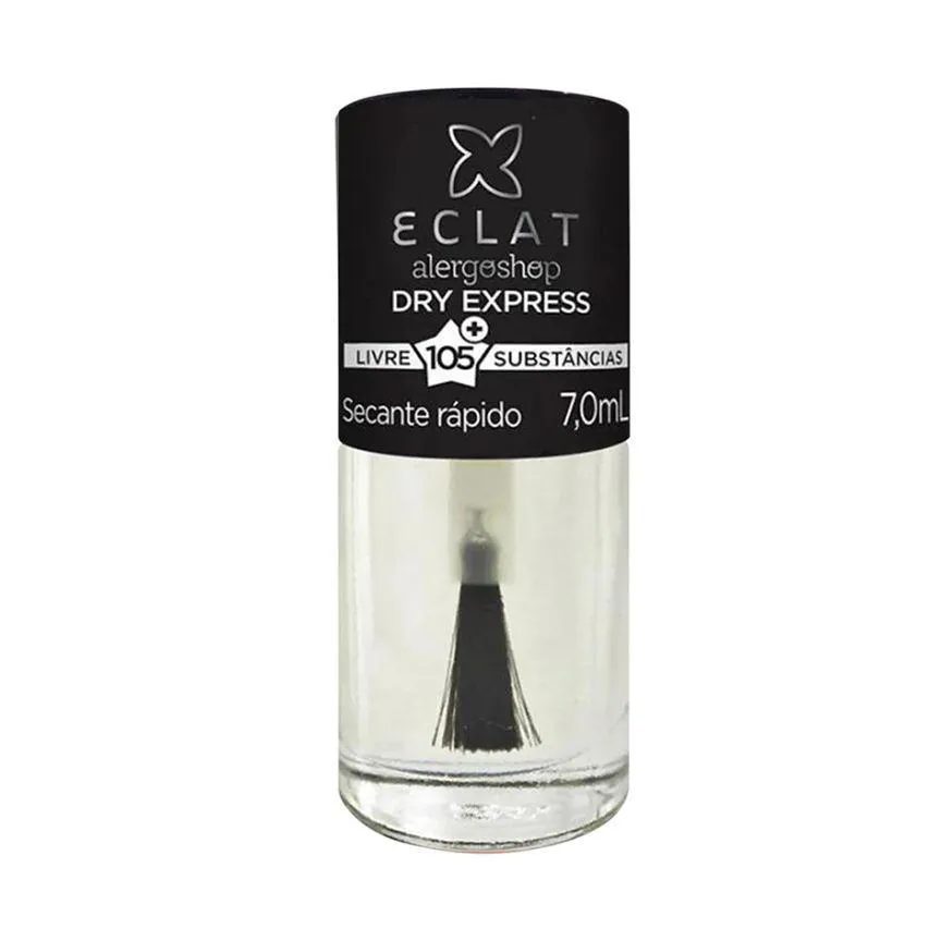Óleo secante para unhas eclat alergoshop 7ml