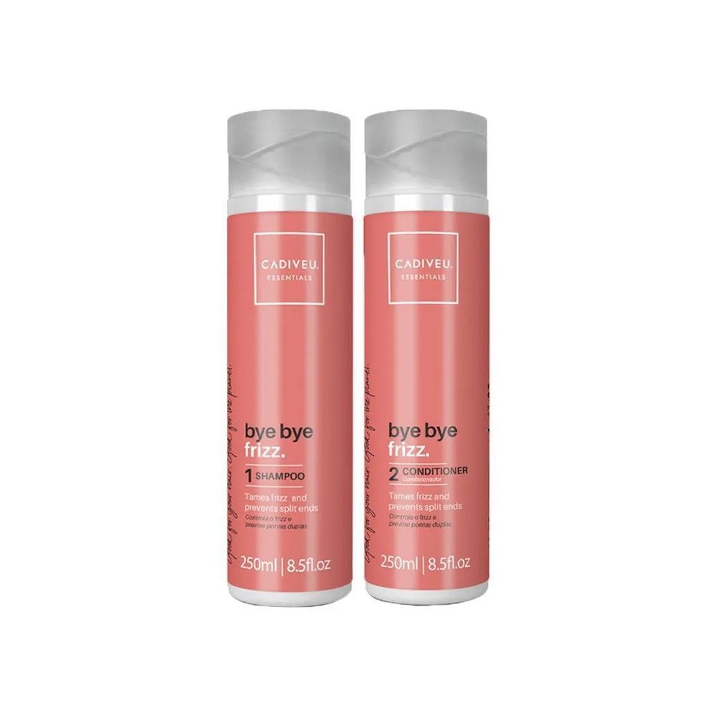 Kit Cadiveu Essential Bye Bye Frizz Shampoo 250ml+ Condicionador 250ml