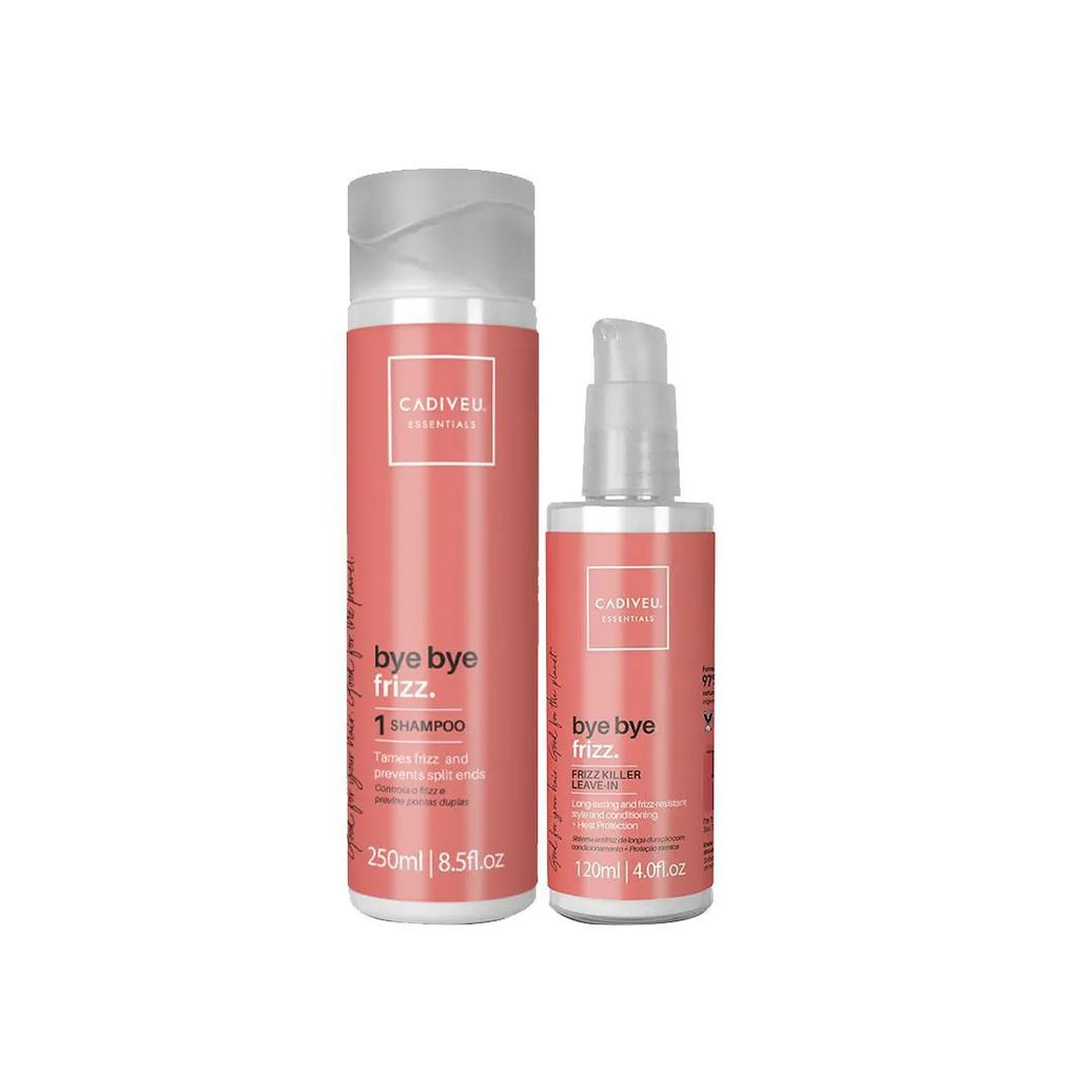 Kit Cadiveu Essentials Bye Bye Frizz - Shampoo E Leave-in