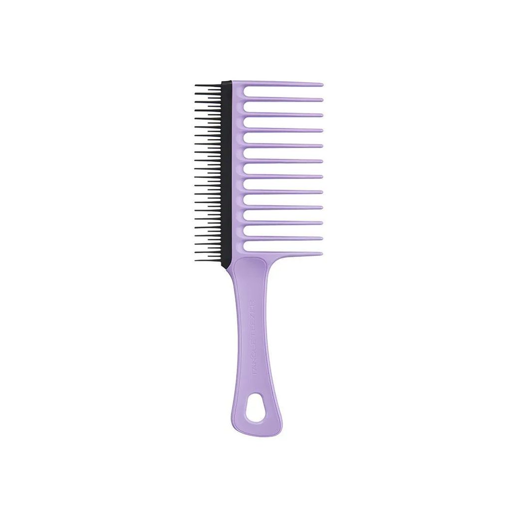Tangle Teezer Combs Wide Tooth Pente para Desembaraçar Lilas E Preto