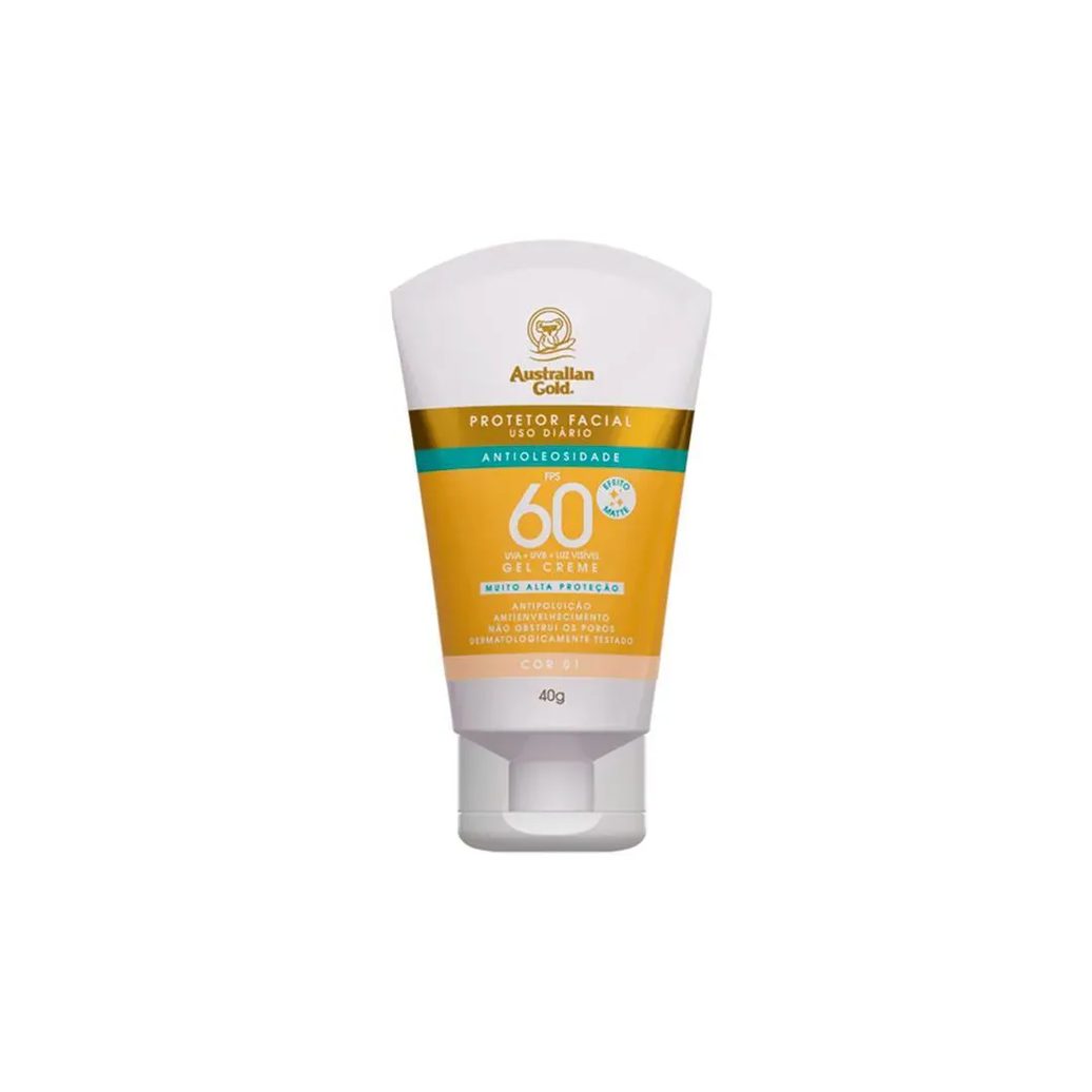 Australian Gold Protetor Solar Facial Matte Fps60 Cor 01 40g