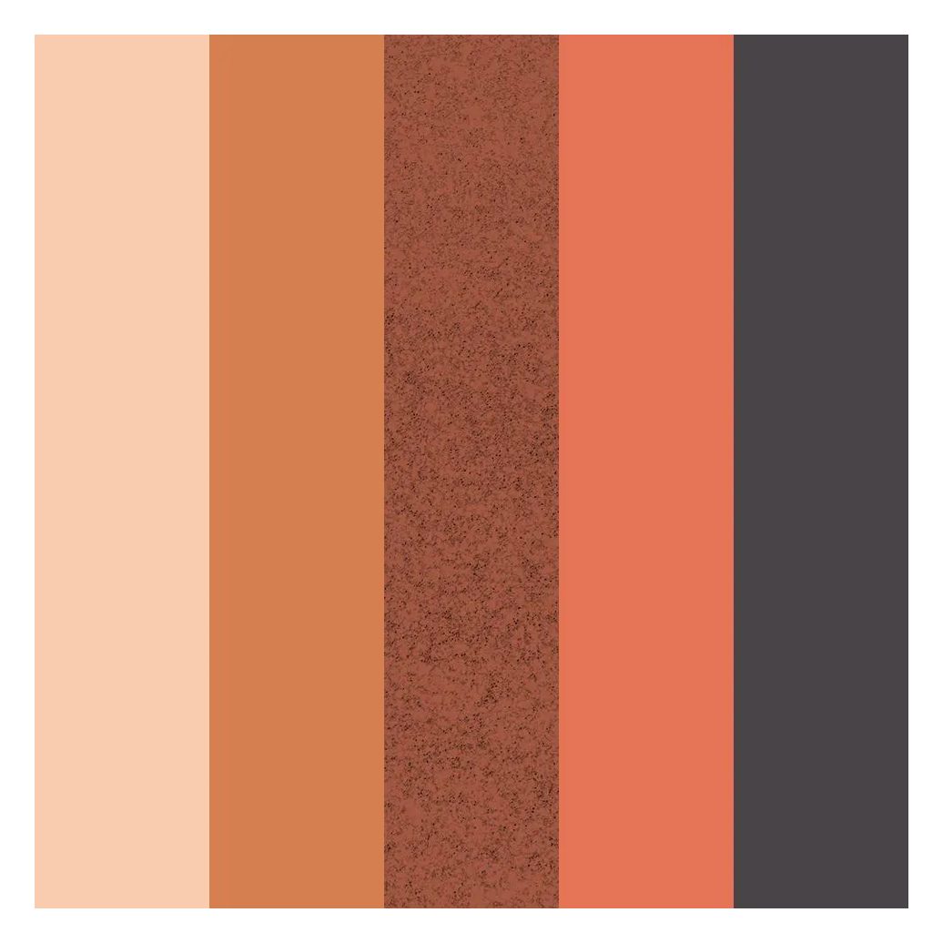 Vult Essentials Neutrals 5 Shades Paleta de Sombra em Pó 3g