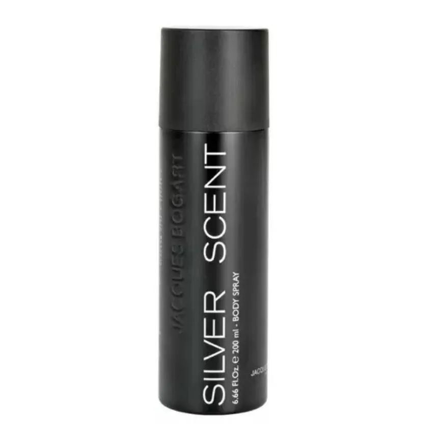 Desodorante Corporal Spray Jacques Bogart Paris Silver Scent Masculino 200ml