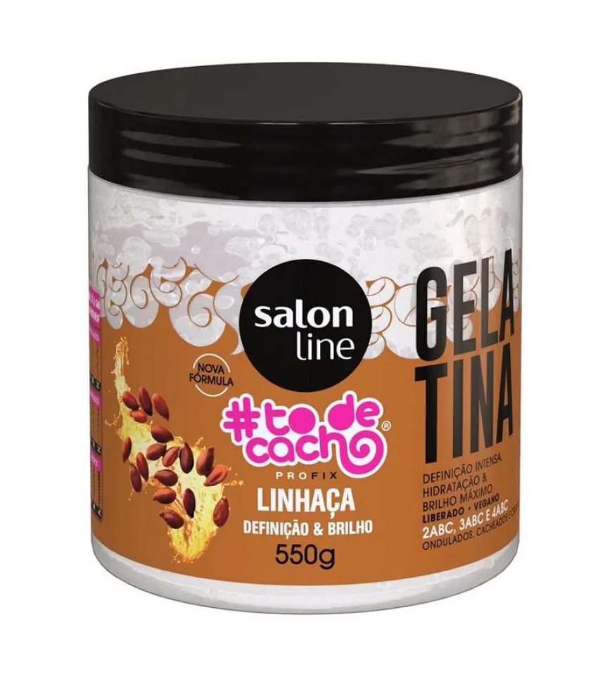 Gelatina Capilar Salon Line #todecacho Linhaça Definição E Brilho 550gr