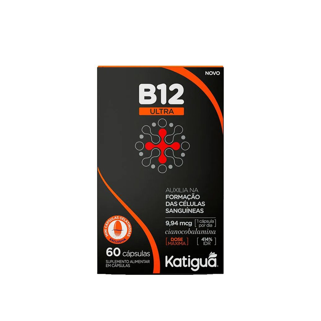 Katiguá Vitamina B12 Ultra com 60 cápsulas